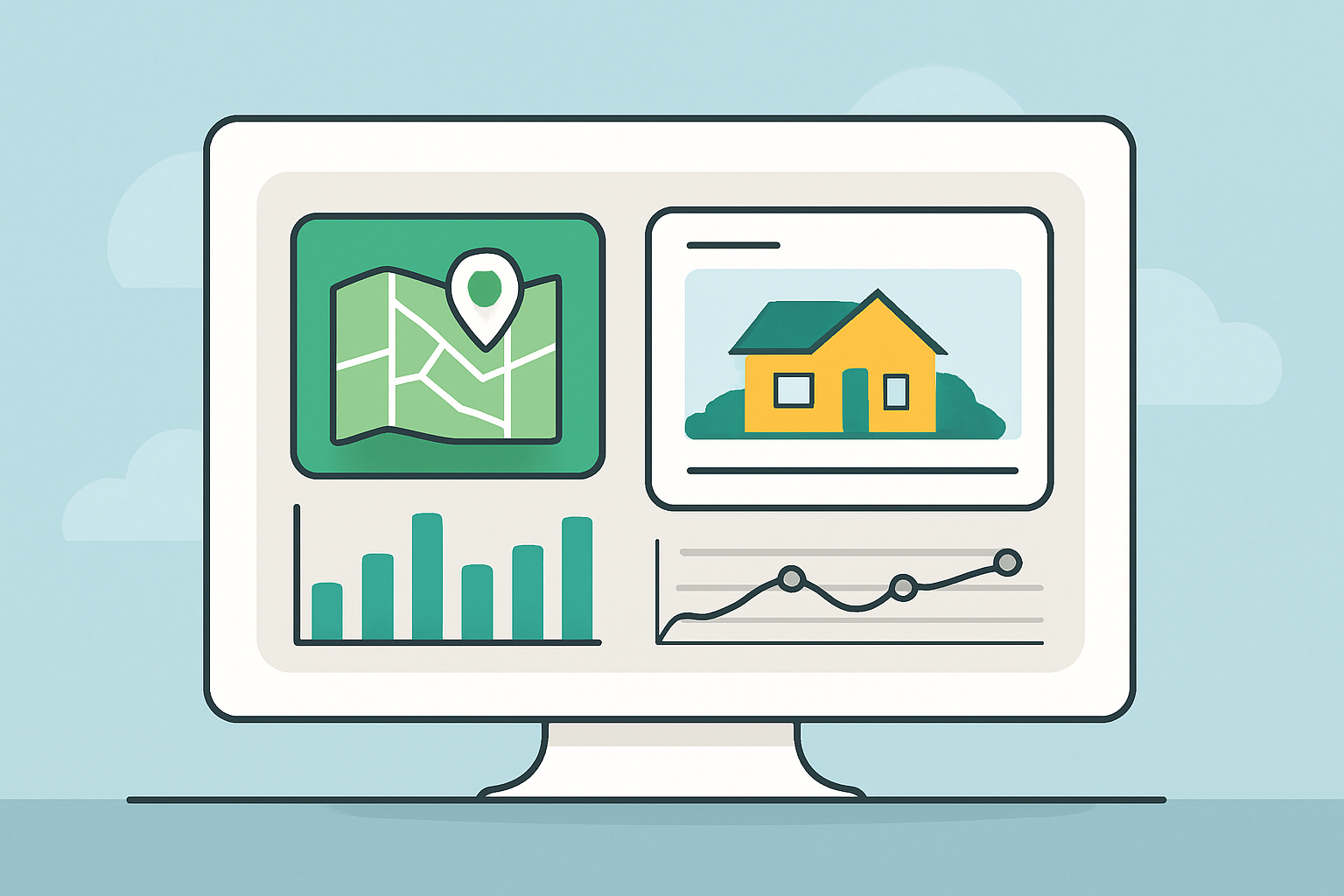 Nextdoor Ads campaign dashboard illustrating neighborhood targeting and key performance metrics