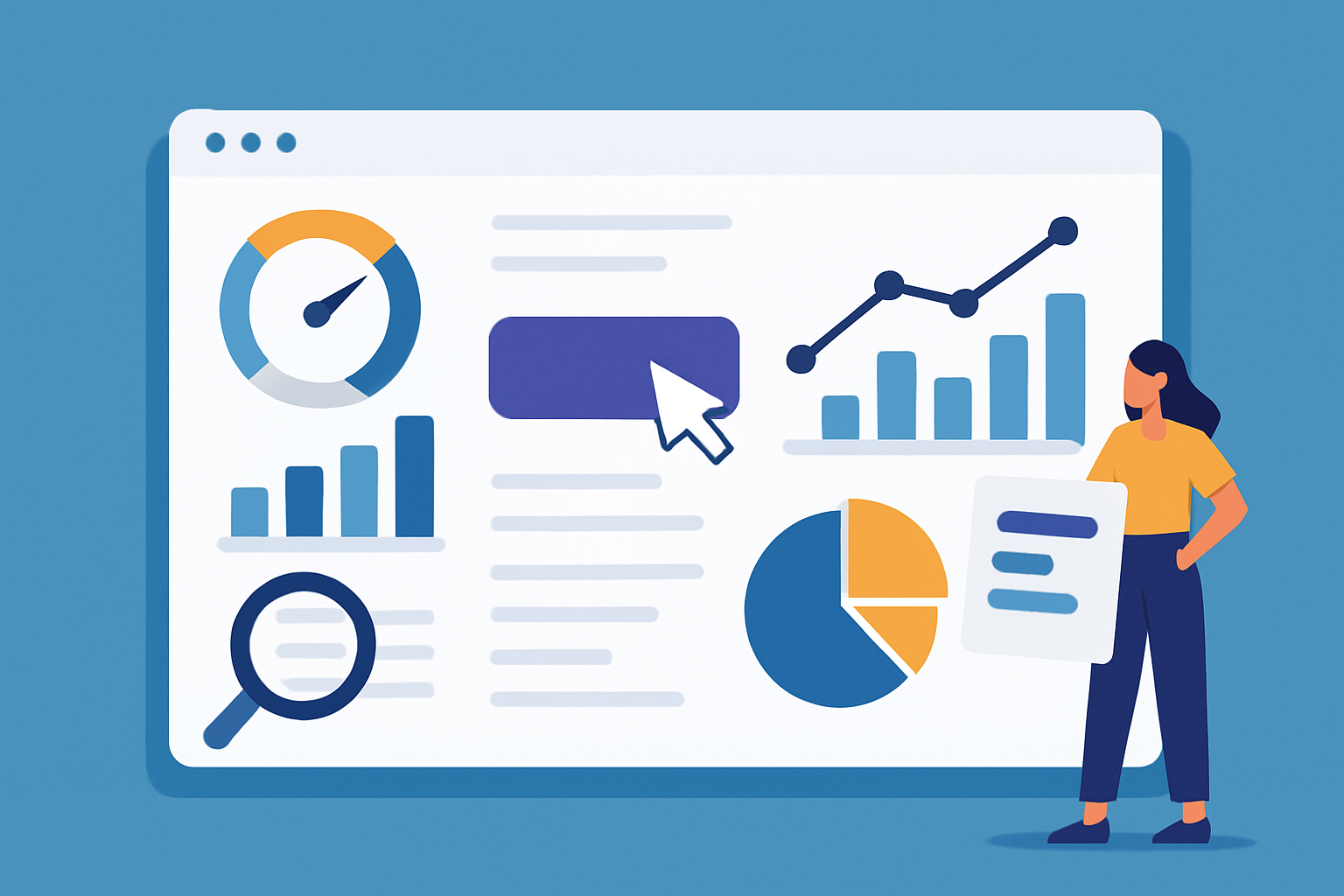 PPC advertising dashboard showing key performance metrics including Quality Score and conversion tracking data.