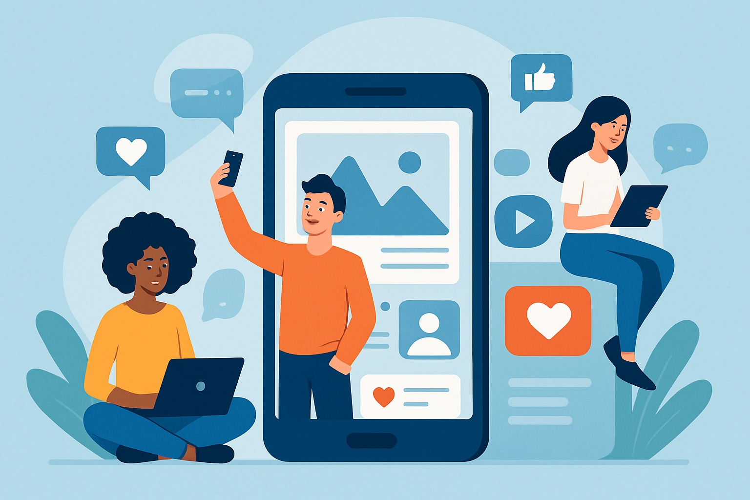An active online community sharing and engaging with user-generated content to build brand loyalty and authenticity