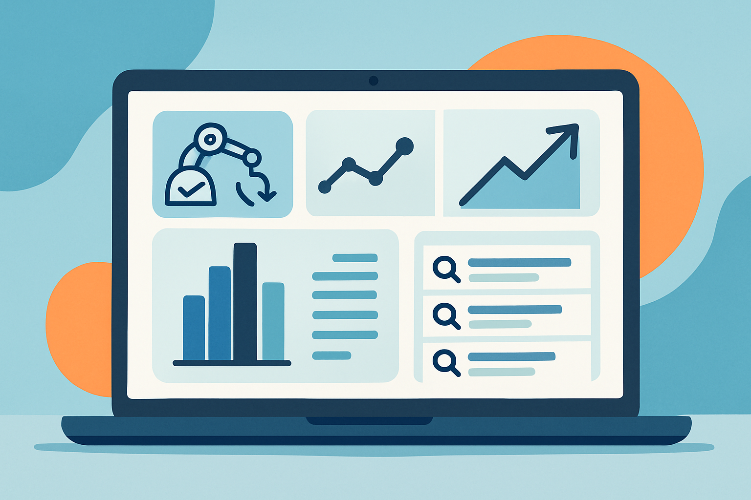 User interface of PPC automation software highlighting bid adjustments and keyword performance