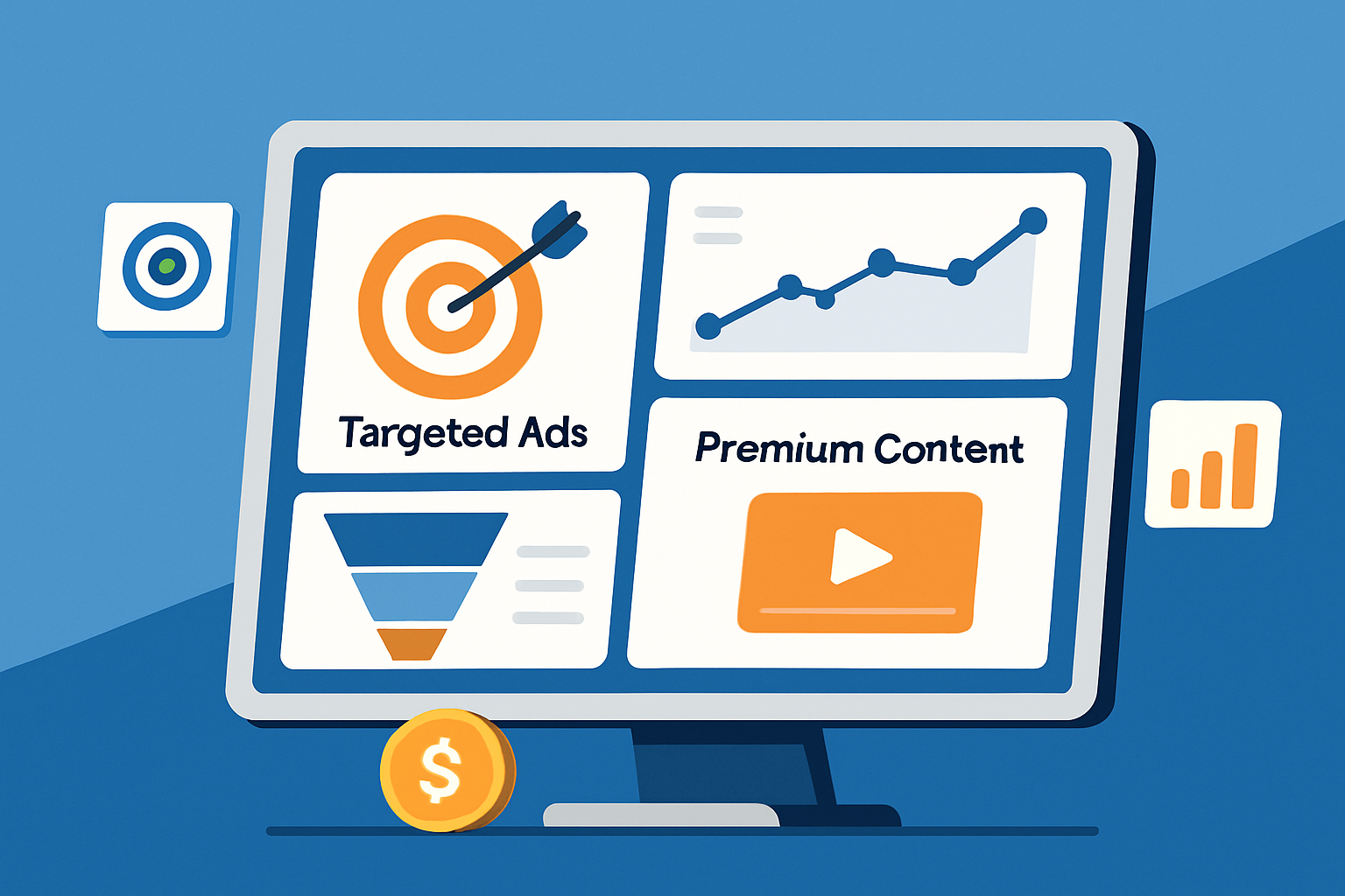 Dashboard illustrating key components of high ticket digital marketing lead generation strategies.