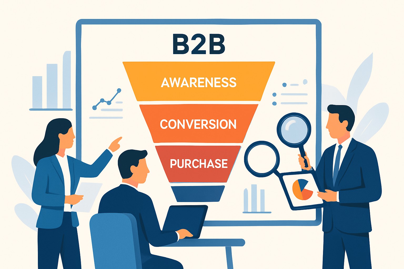 B2B Marketing Funnels Explained with Examples